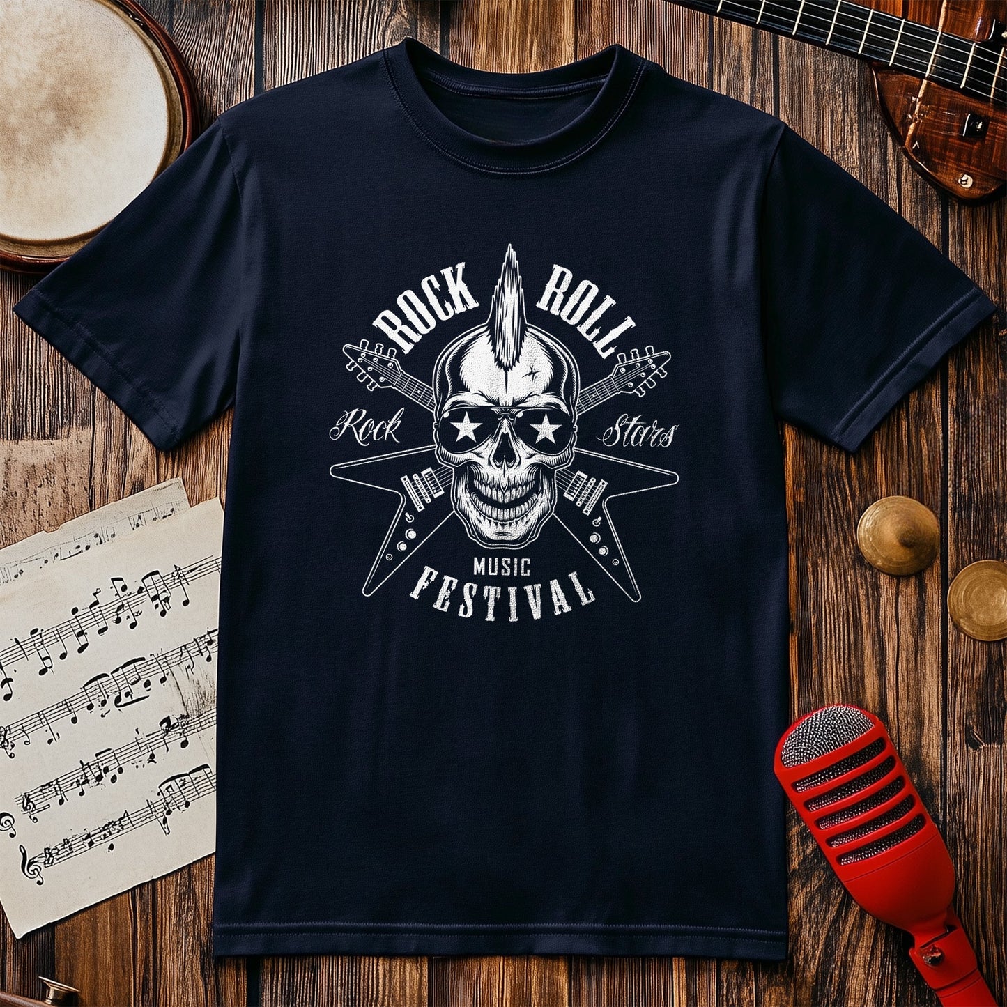 Punk Rock Stars T-Shirt - Wear Your
