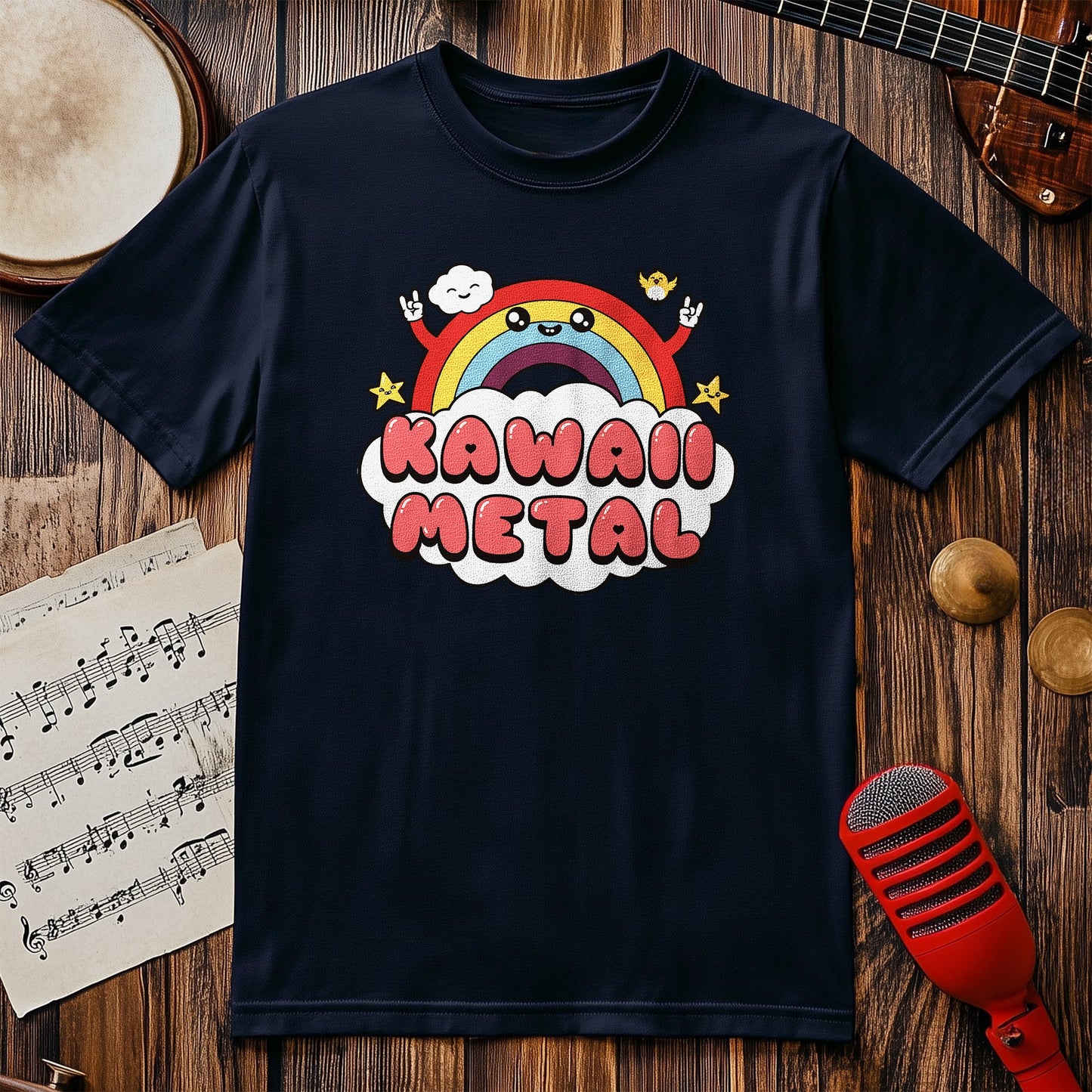 Kawaii Metal T-Shirt ‚Äì Cute Meets