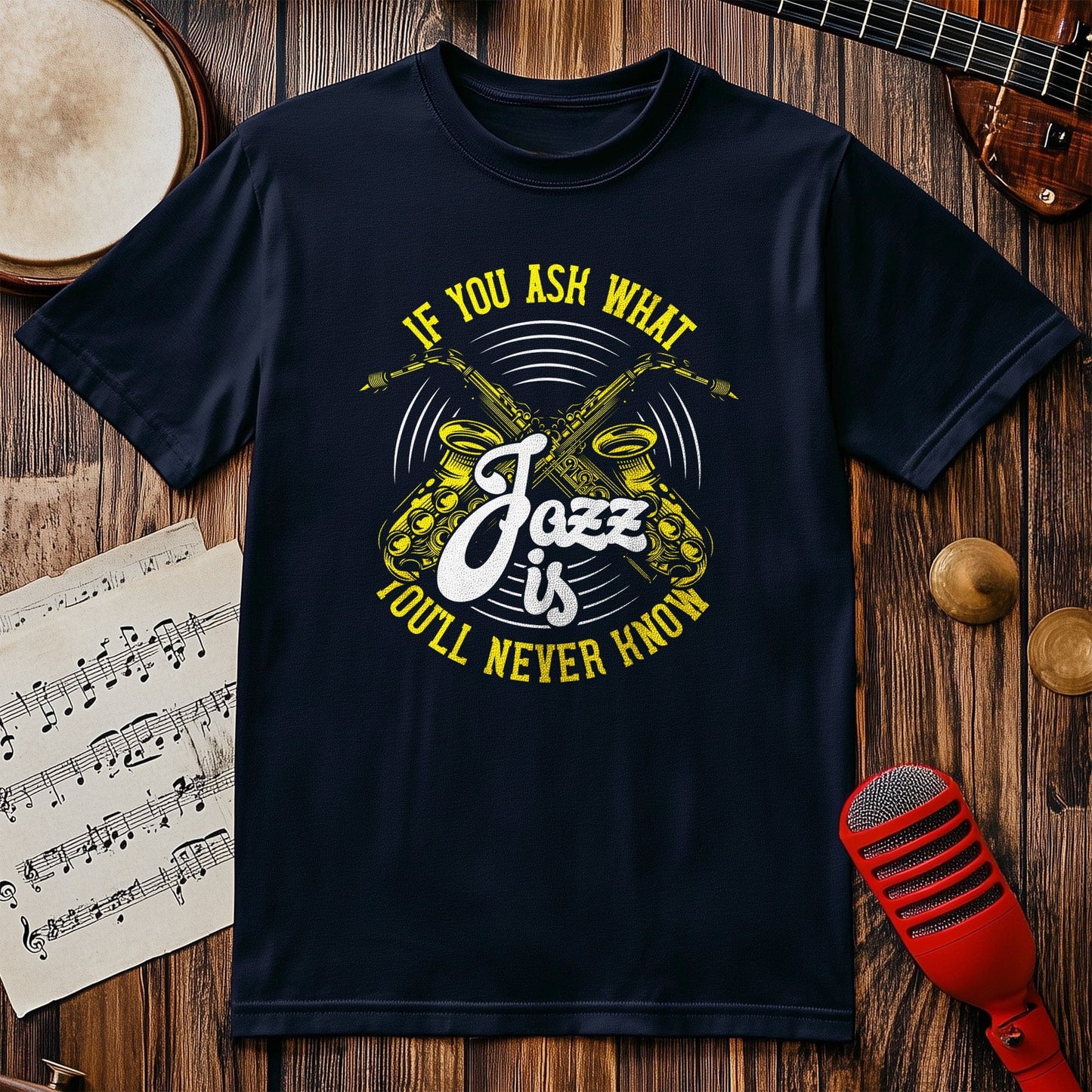 Ask What Jazz Is T-shirt