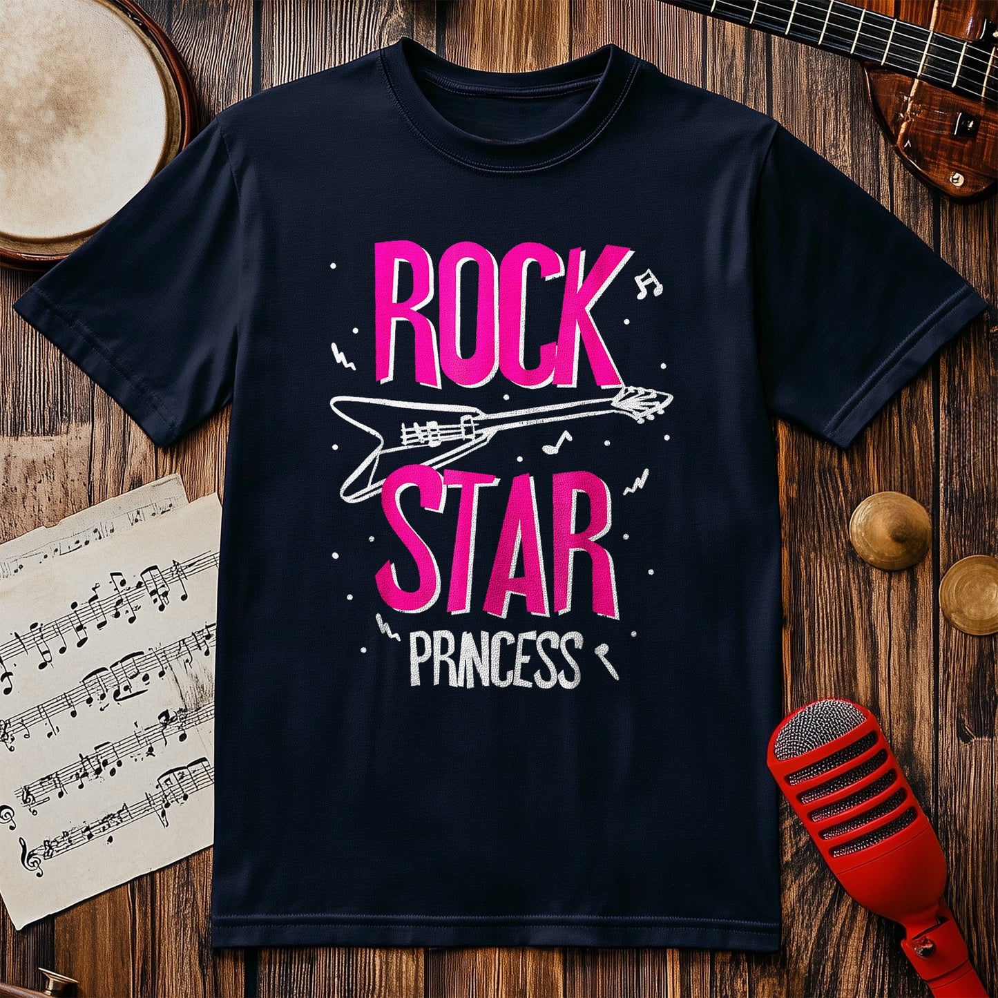 Rockstar Princess T-shirt