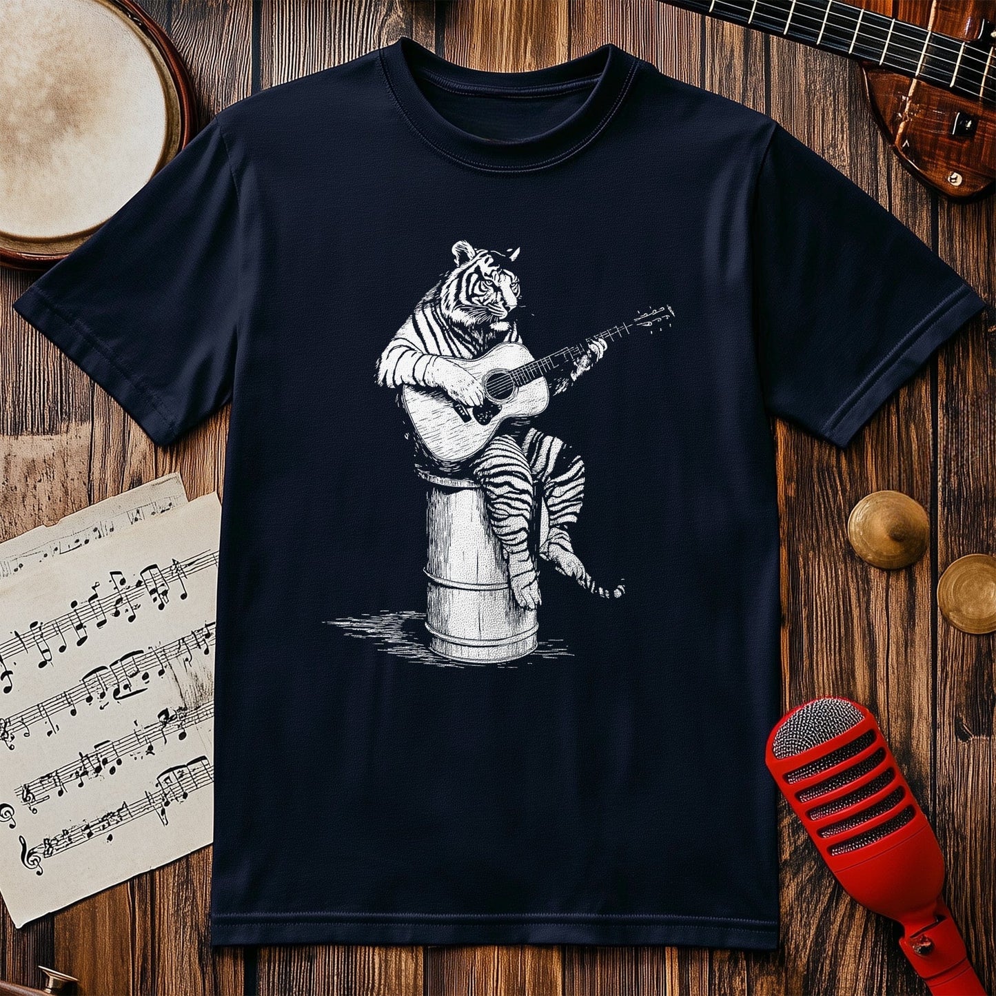 Tiger Guitar T-shirt
