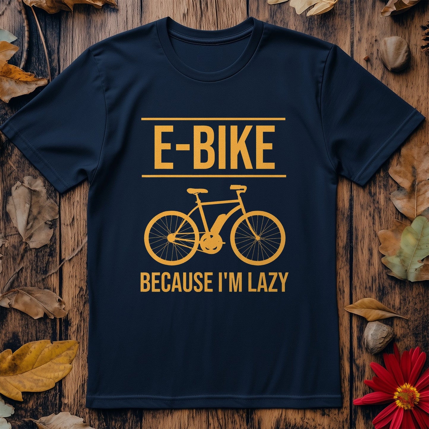 Cycling (261) - E-Bike t-shirt for