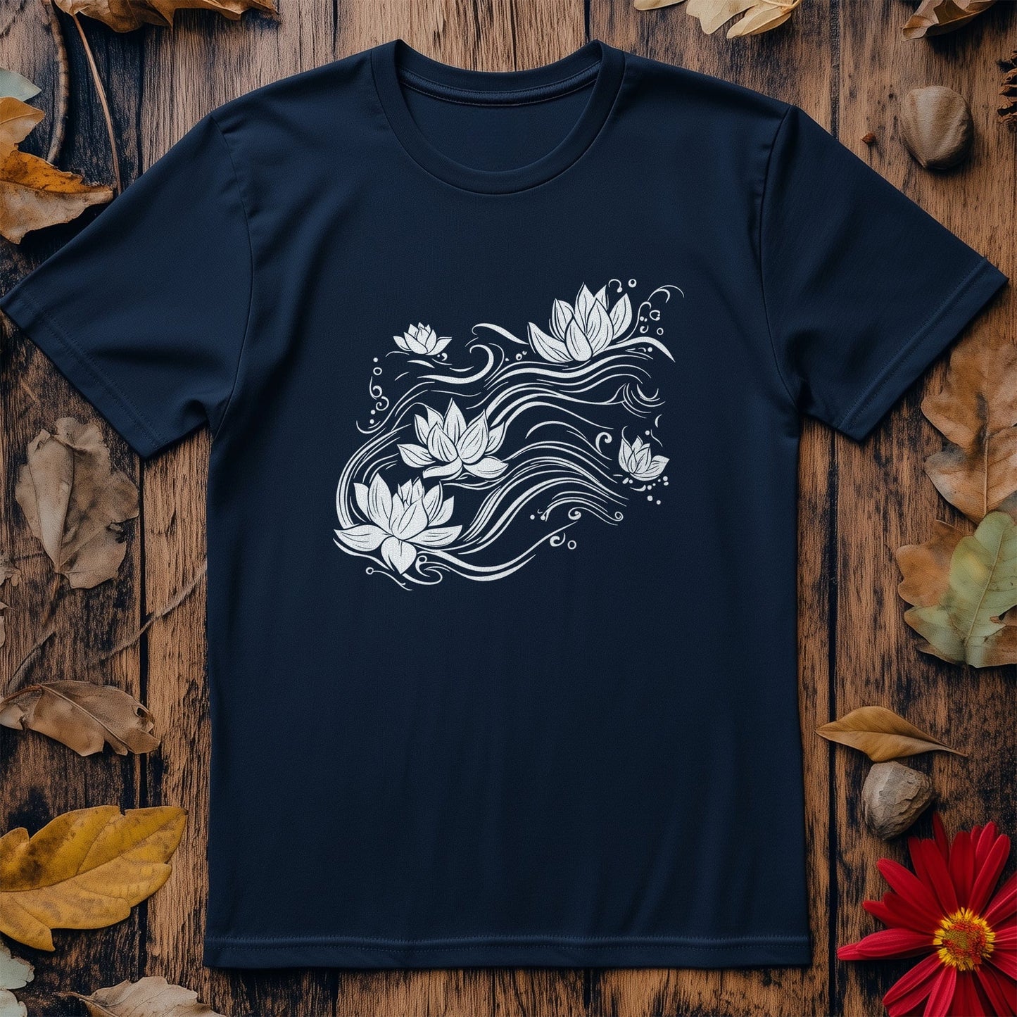 Lotus Flowers T-Shirt - Blooming with