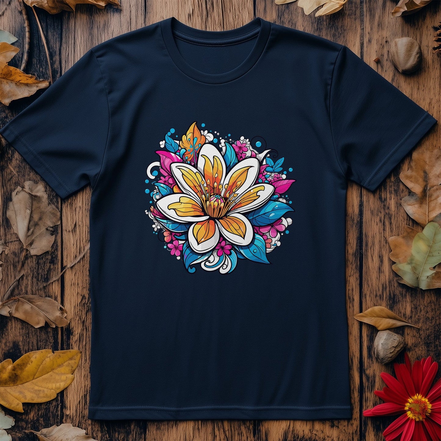 Flower78 T-shirt - Blooming with