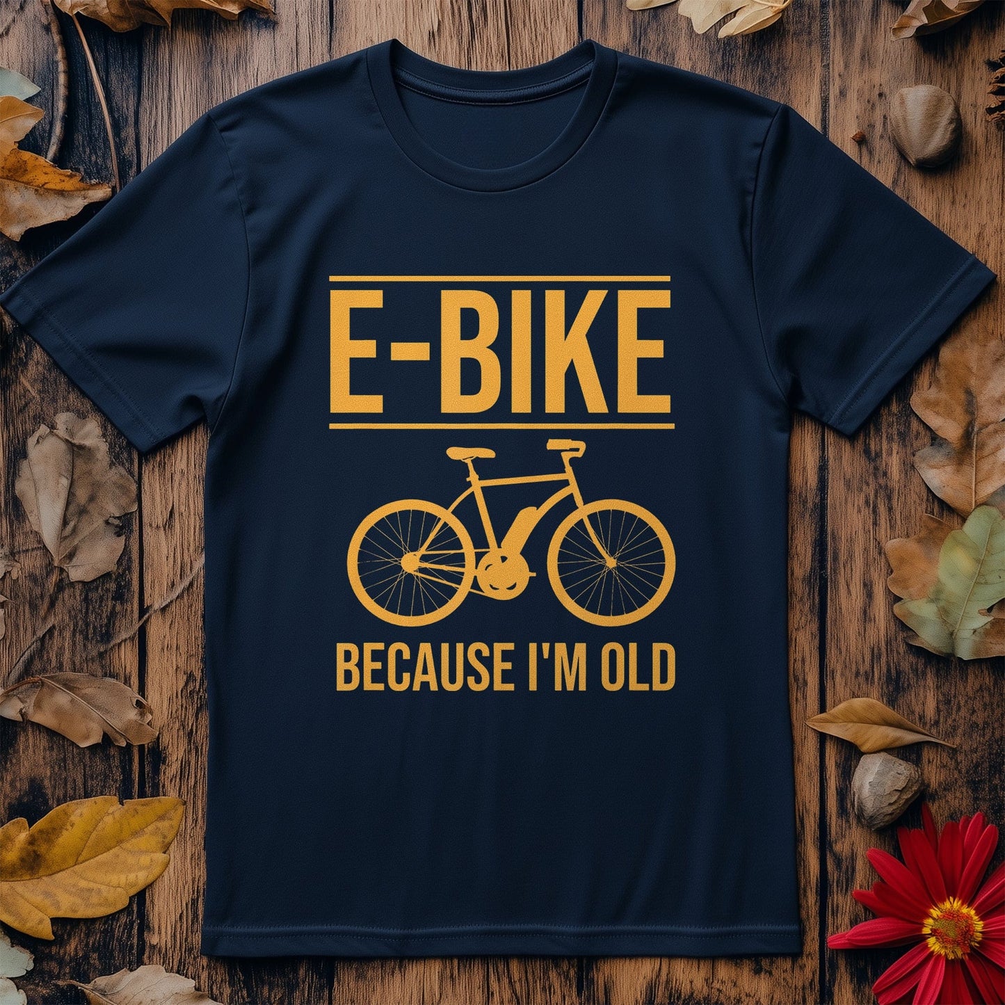 Cycling (262) T-shirt - E-bike