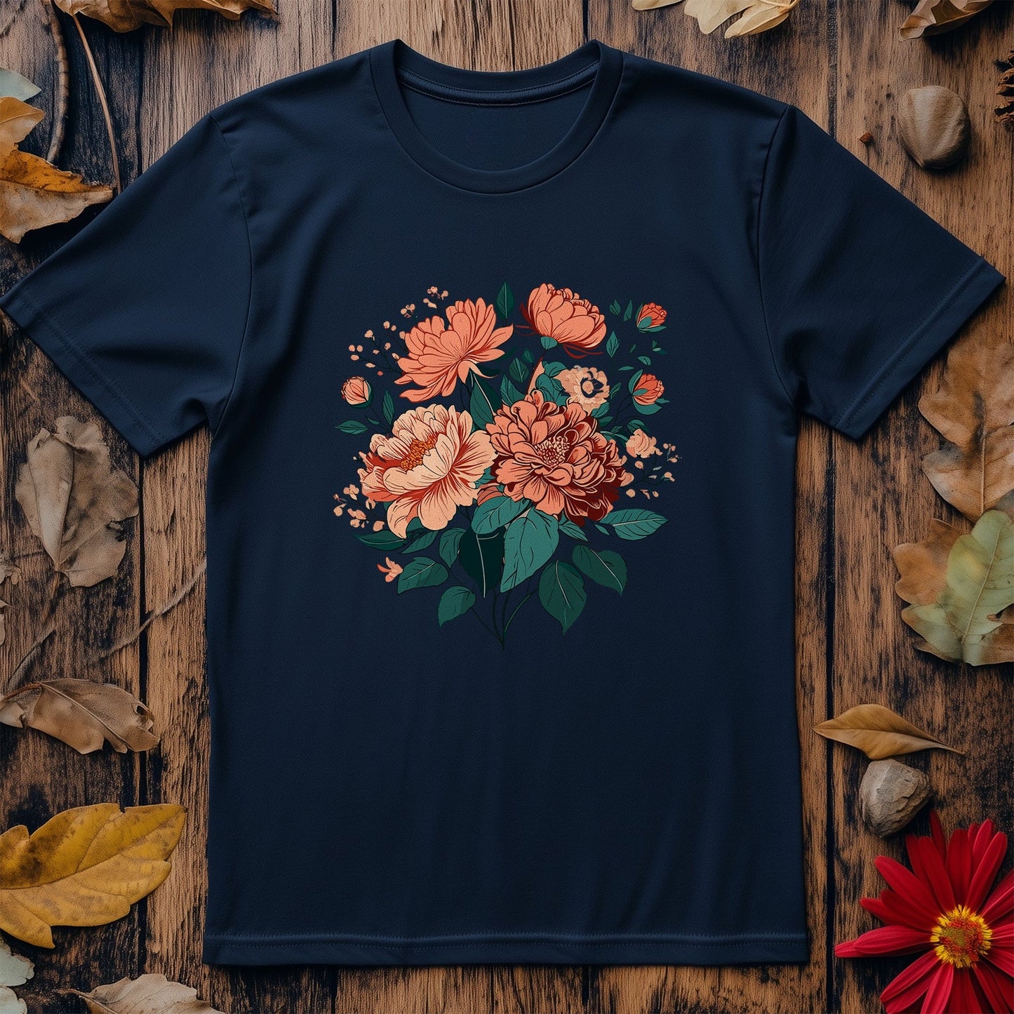 Flower52 T-shirt - Blooming with