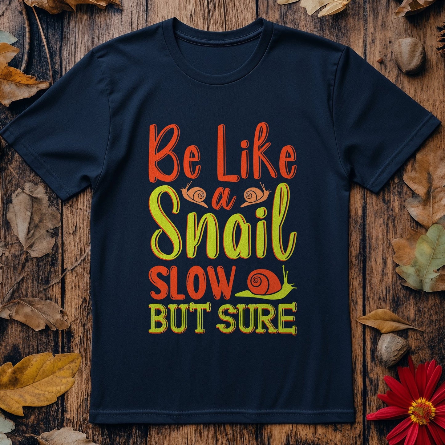 Be Like A Snail: Slow But Sure T-Shirt