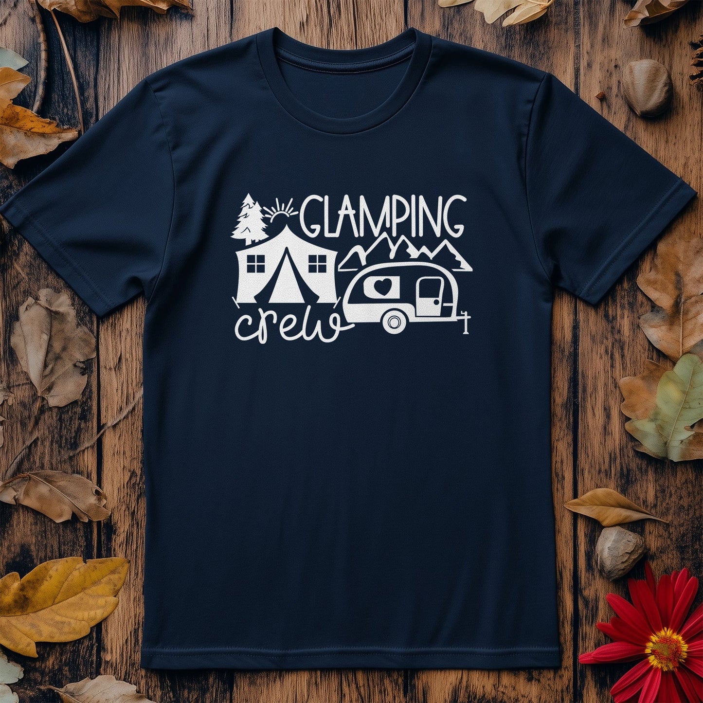 Glamping Crew T-Shirt - Embrace the