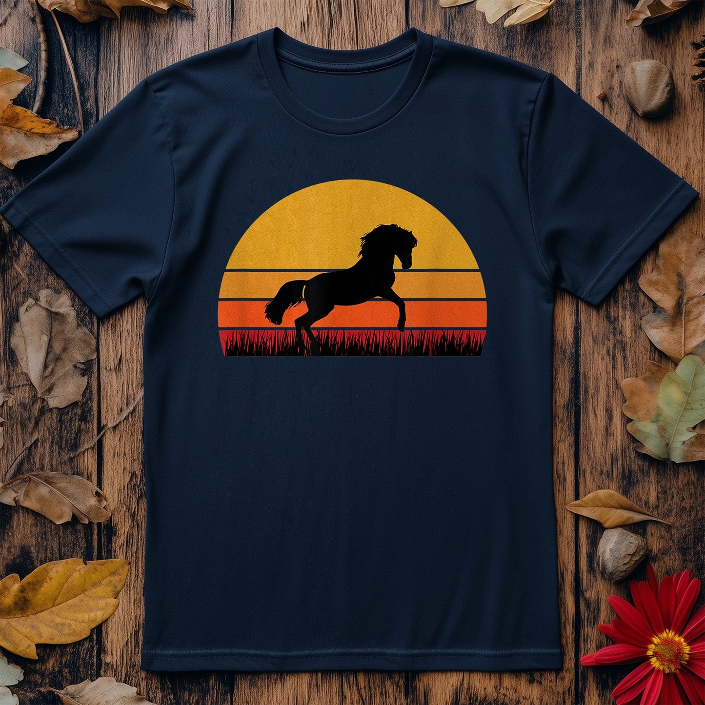Horse Equine Sunset T-shirt