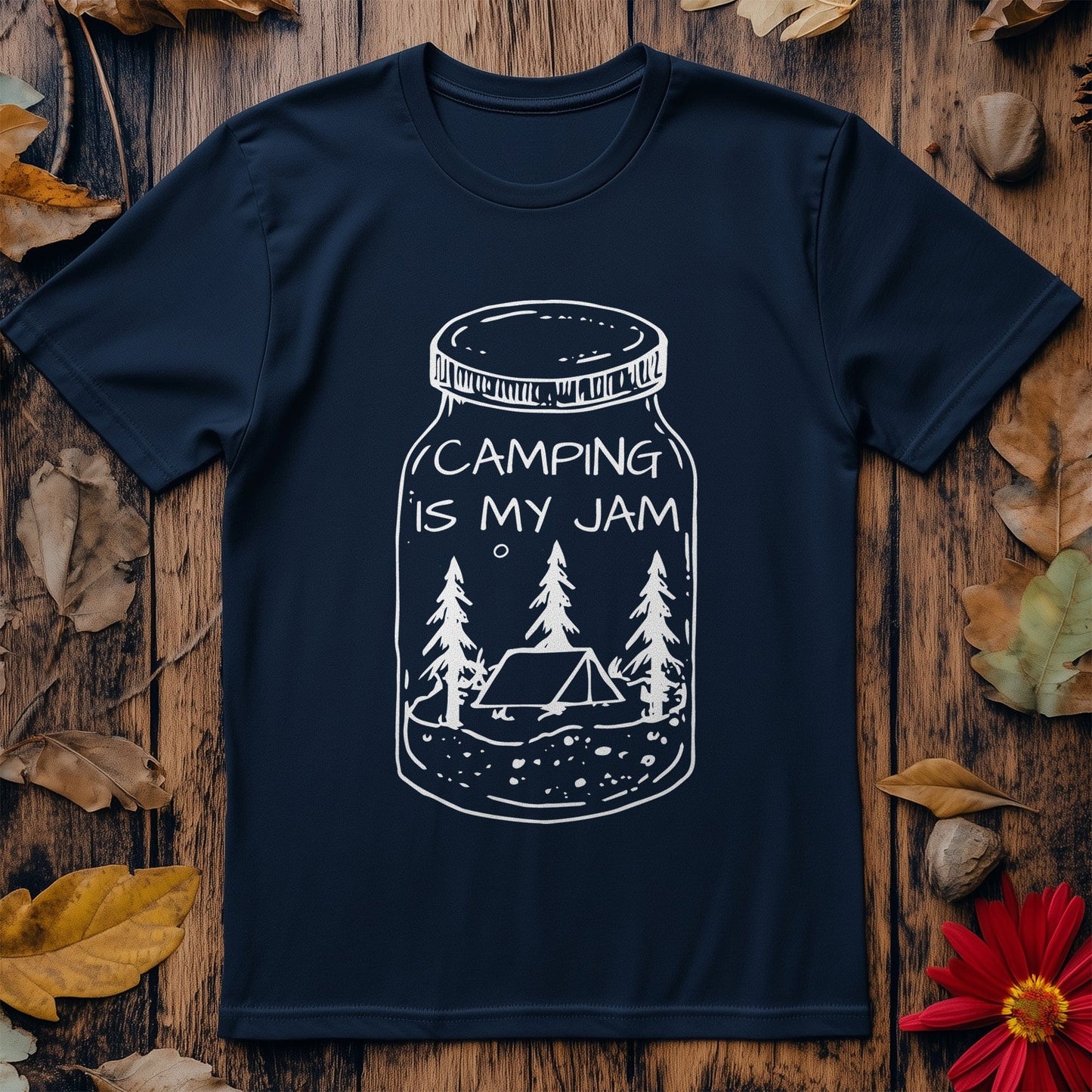 Camping Is My Jam T-shirt - A Fun Take