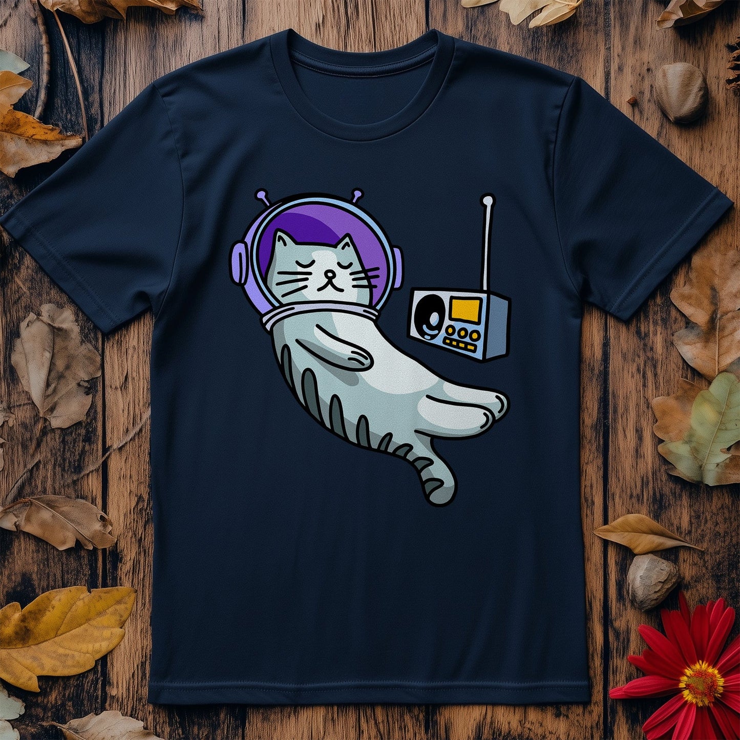 Cat In Space T-Shirt - Cosmic