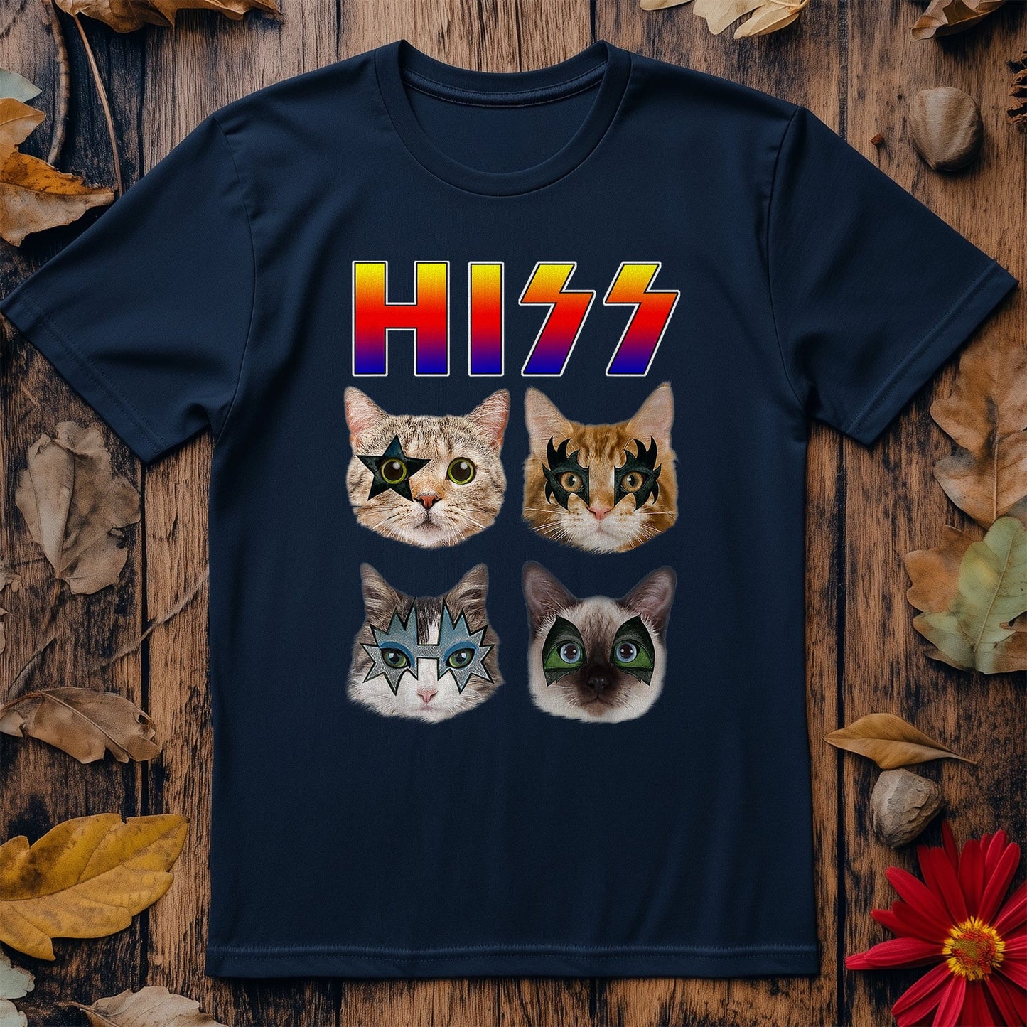 Hiss-terical Cats Kittens T-Shirt