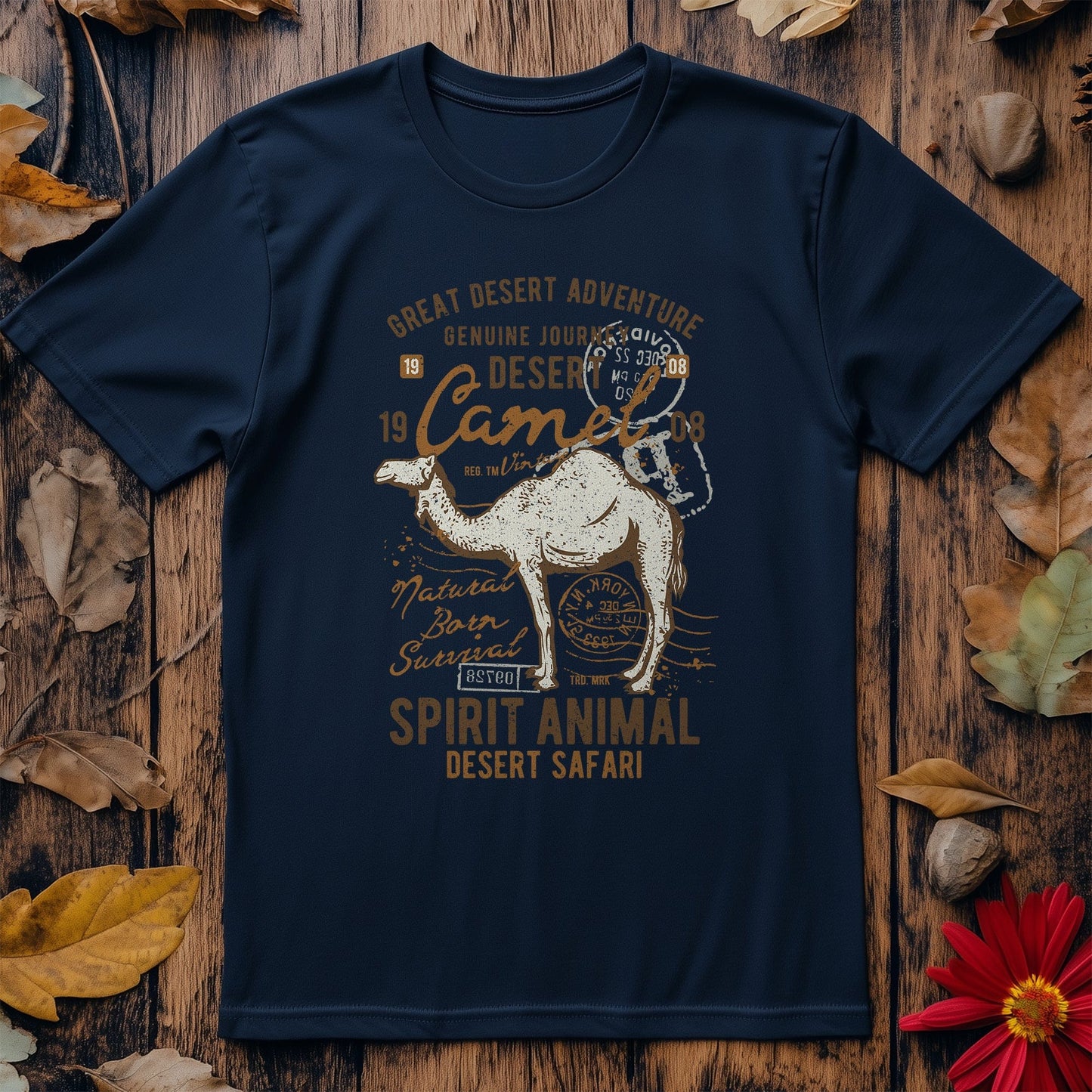 Camel Deasert Safari T-Shirt -