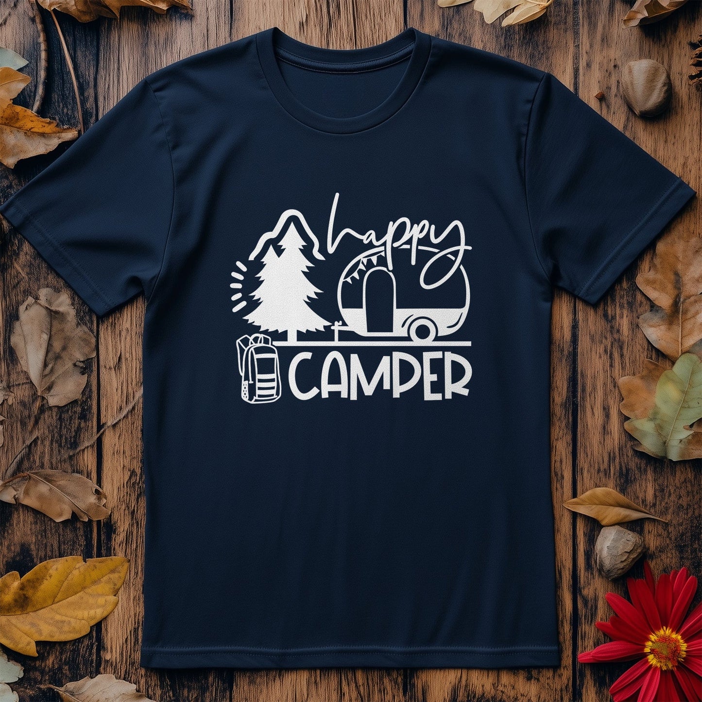 Happy Camper t-shirt - Wear Your Joy!
