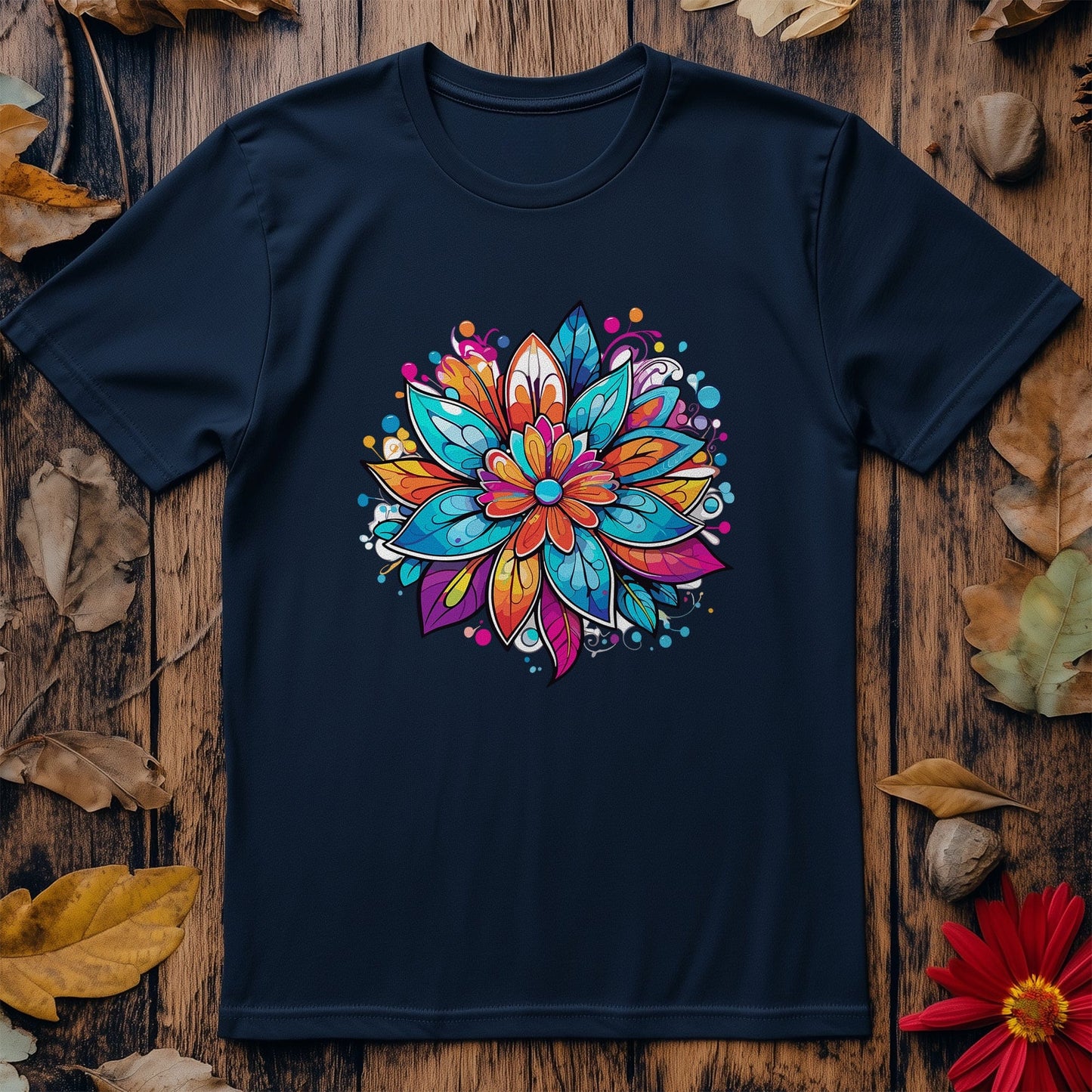 Flower93 T-shirt - Blooming with