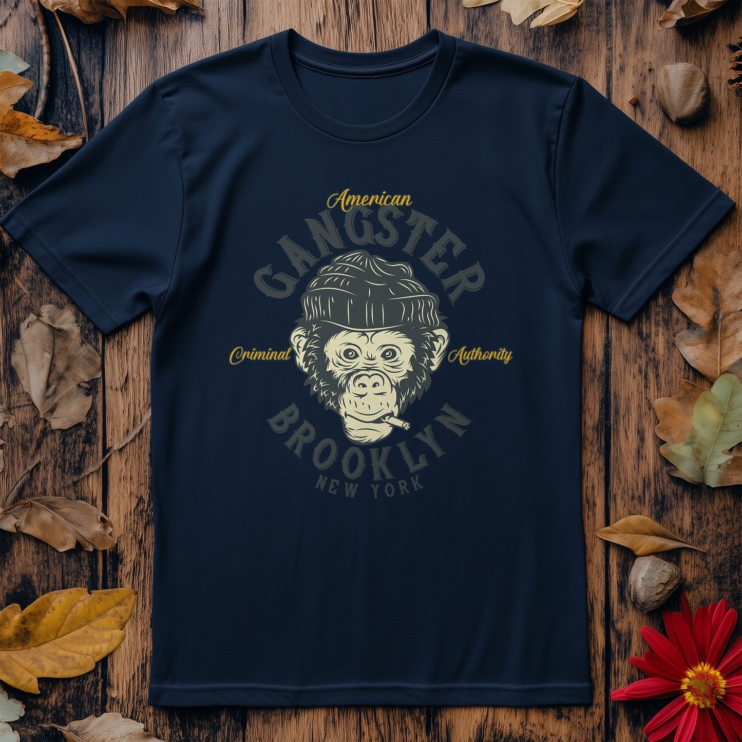 Monkey Gangster Brooklyn T-Shirt -