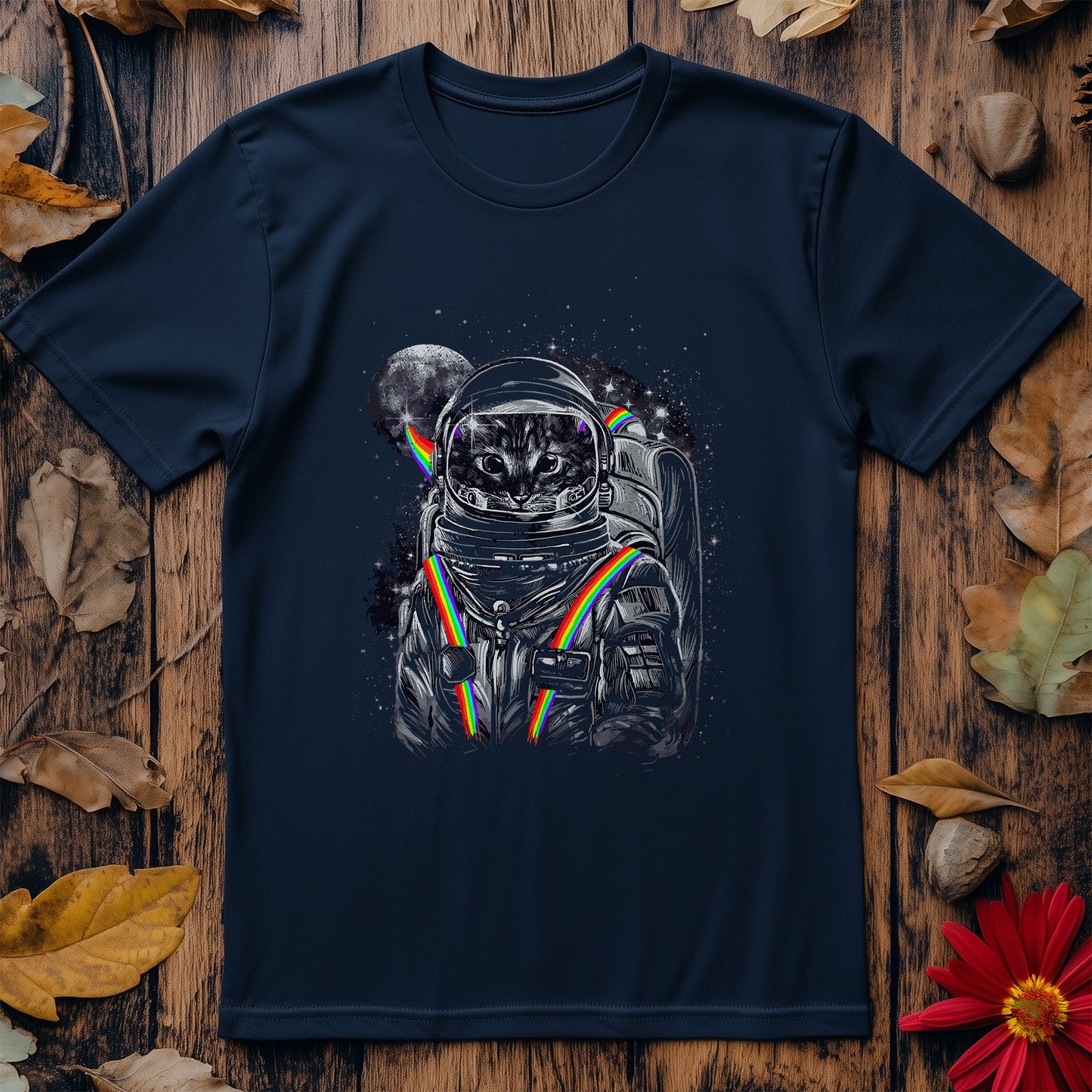 Space Cat T-Shirt - Purr-fectly