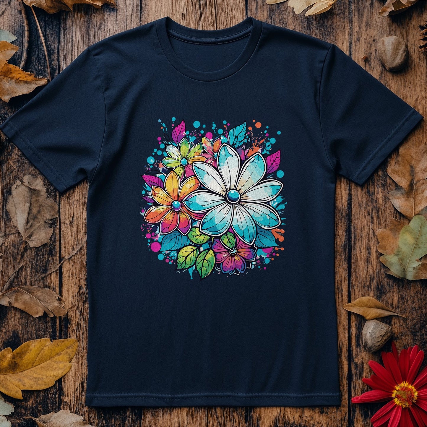 Flower35 T-shirt - Blooming Funny!