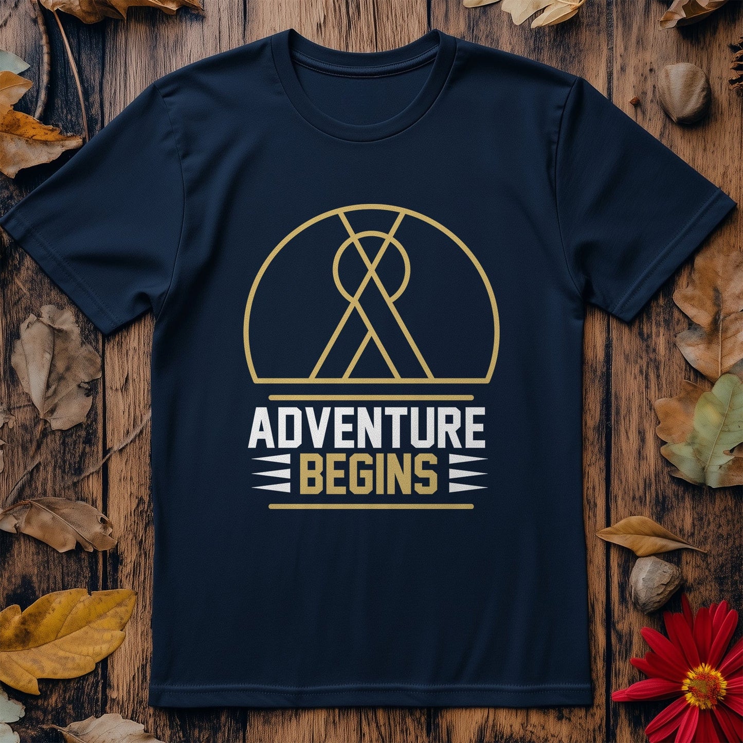 Adventure Begins-01 T-shirt
