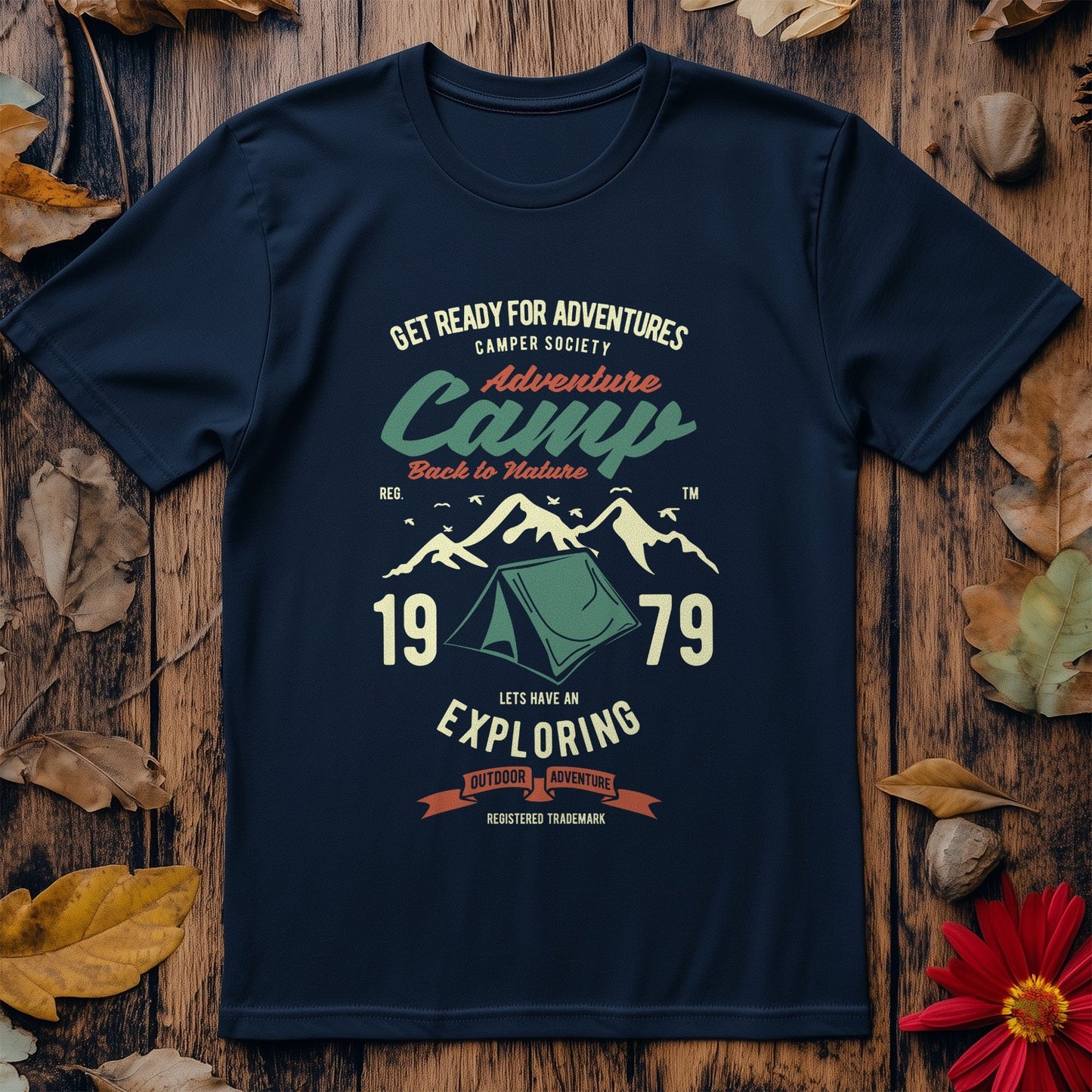 Camp Adventure T-shirt - Funny & Cozy!