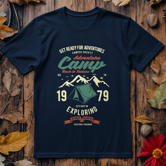 Camp Adventure T-shirt - Funny & Cozy!
