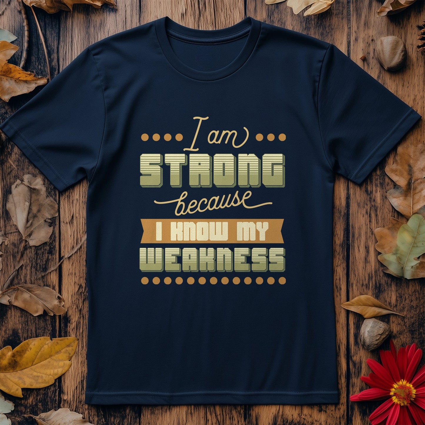 I Am Strong Because I Know My Weakness T-Shirt