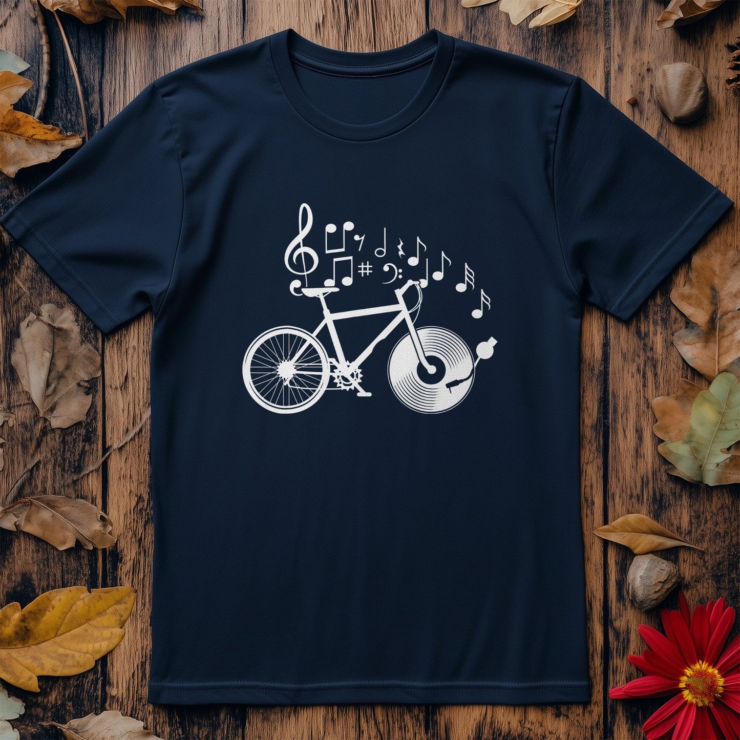 Music And Cycling T-Shirt