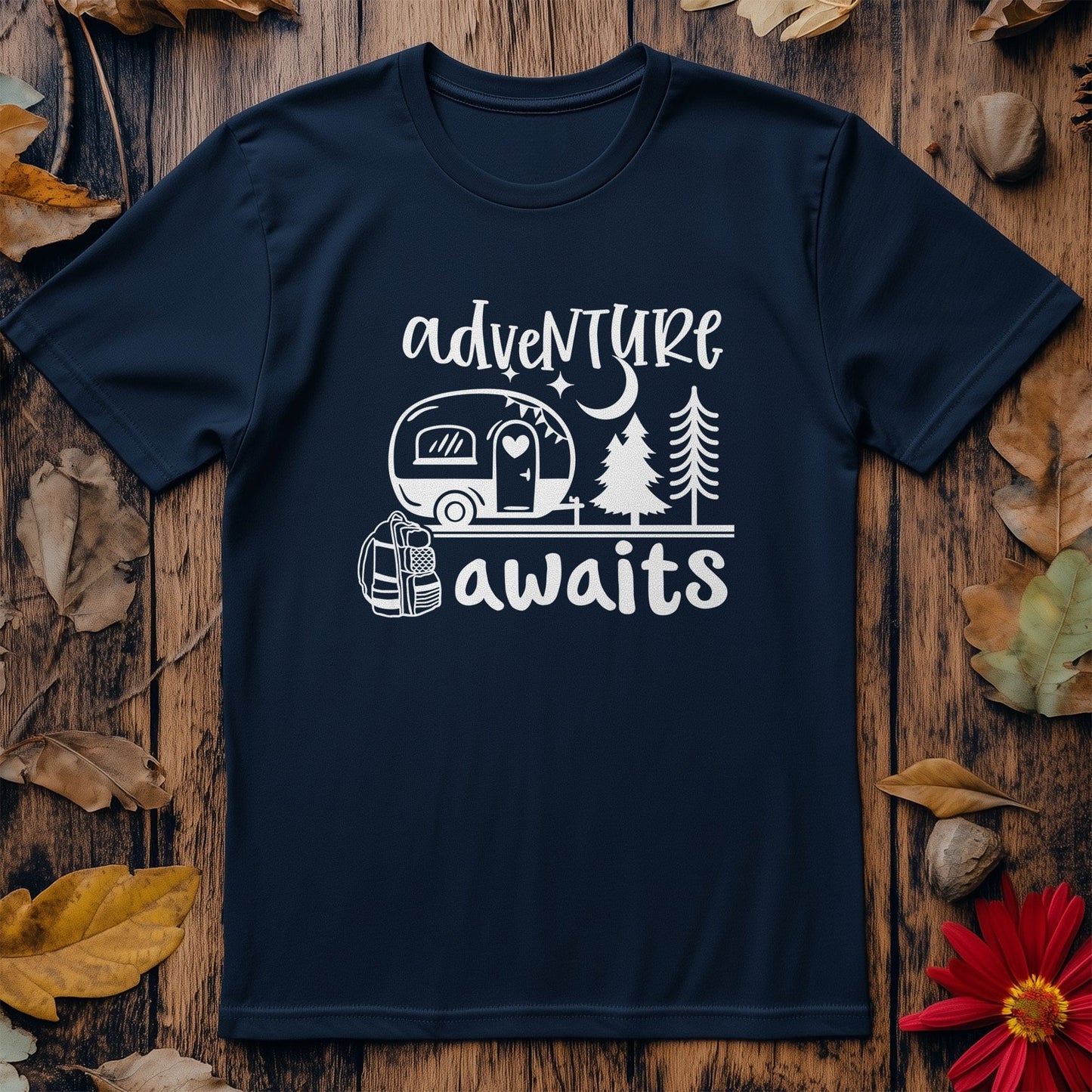 Adventure Awaits T-shirt Style001