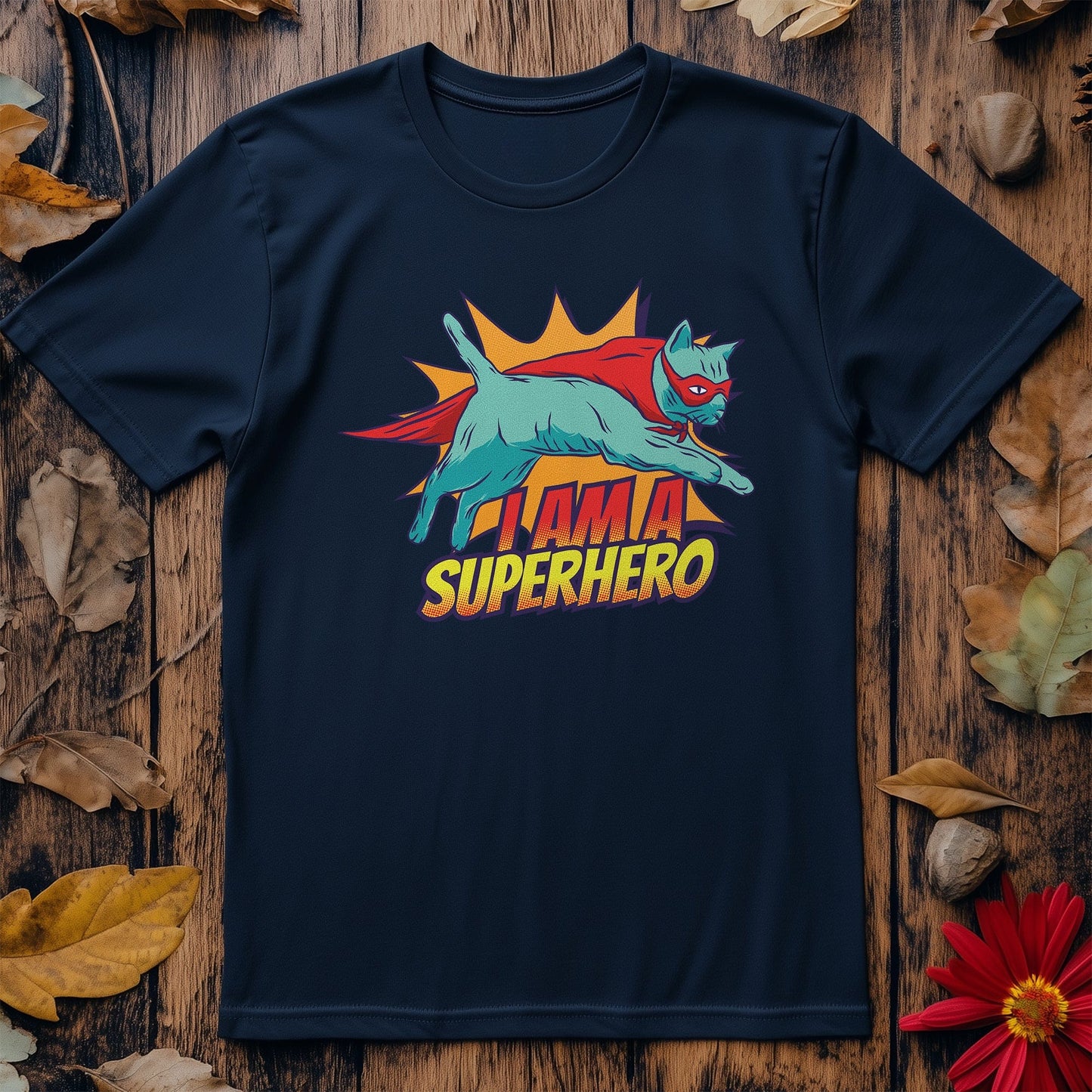I Am Superhero Cat T-shirt -