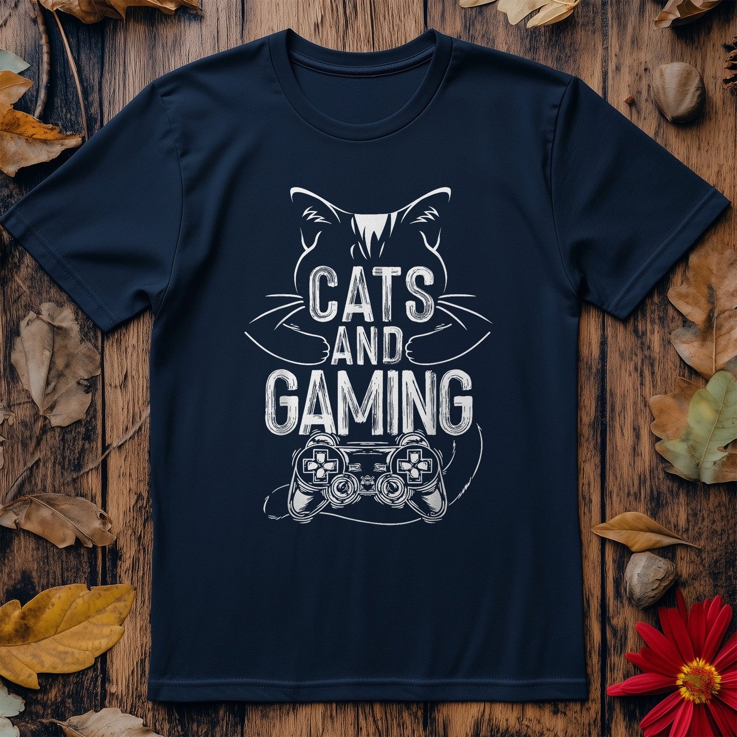 Cats And Gaming T-Shirt