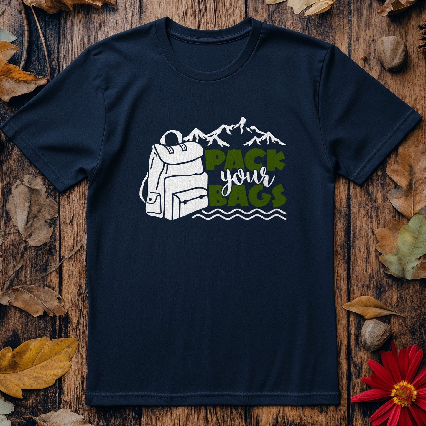 Pack Your Bags T-Shirt - Adventure