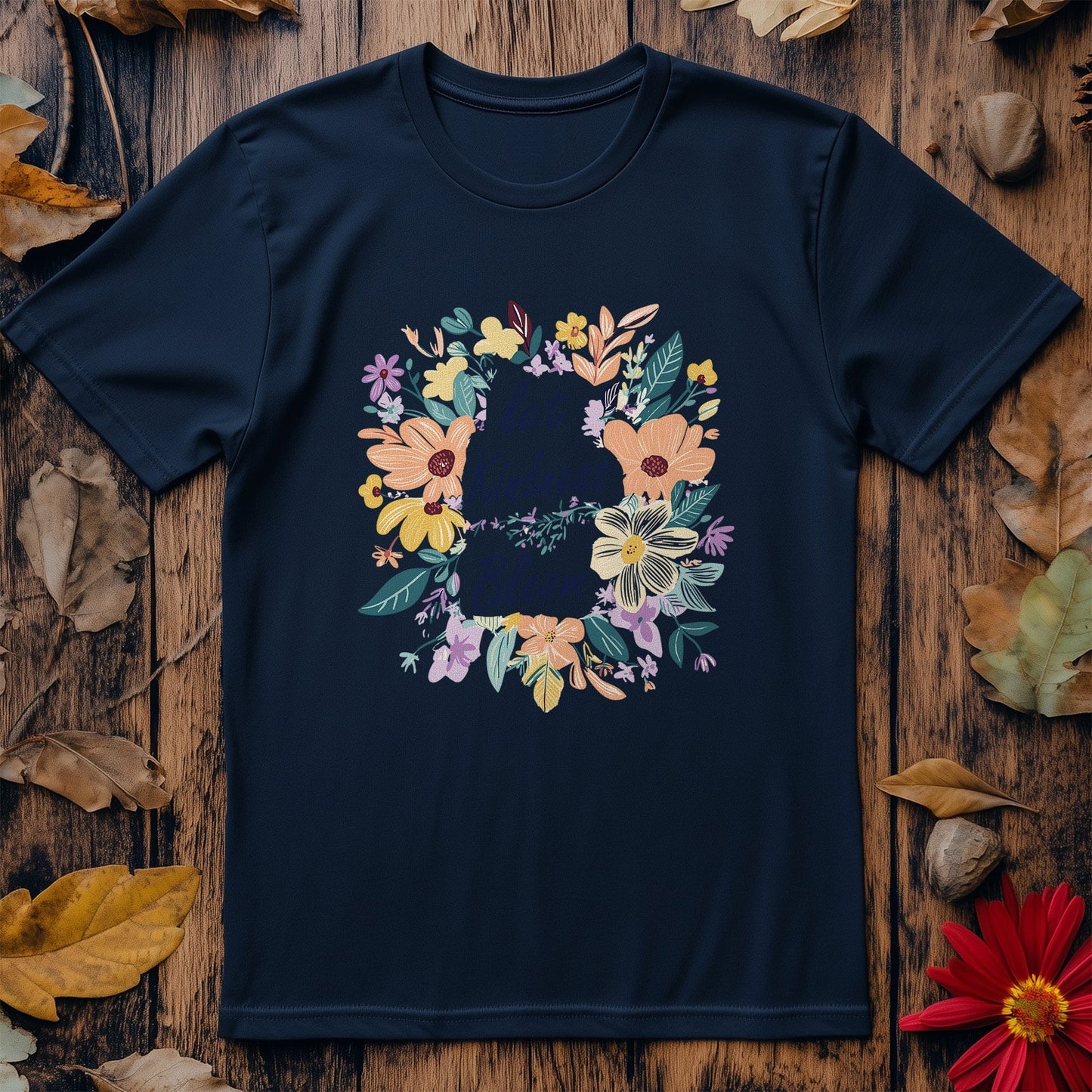 Let Kindness Bloom 2 T-shirt - Floral