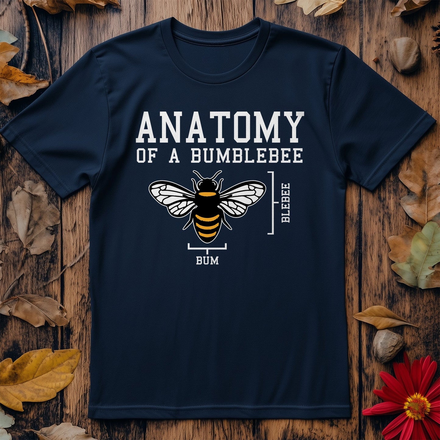 Anatomy of a Bumblebee t-shirt