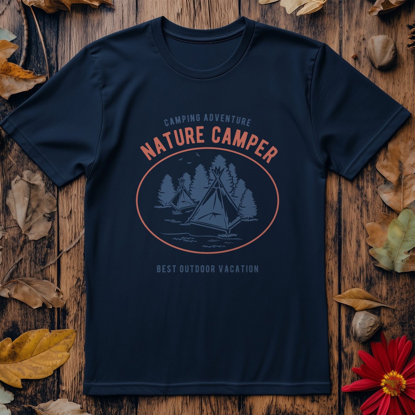 Nature Camper t-shirt - Embrace the