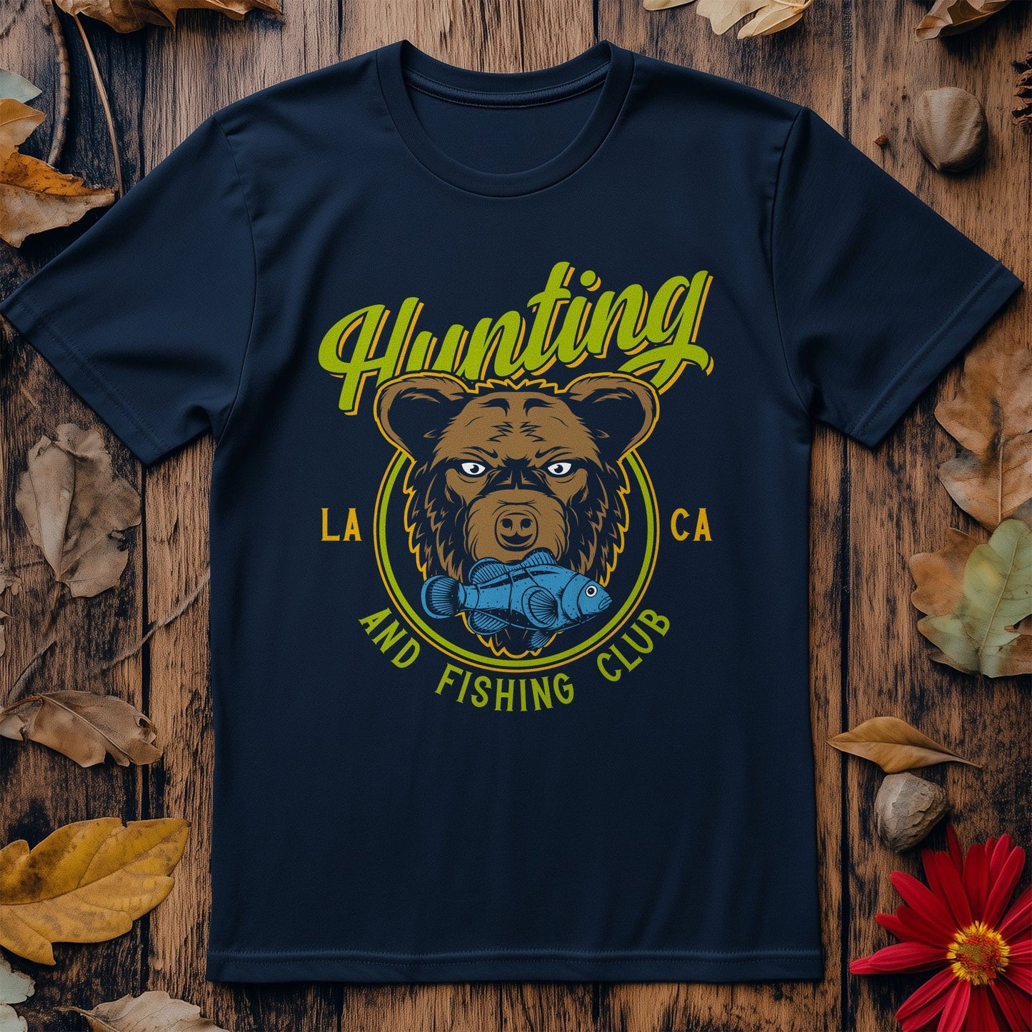 Bear Hunt Fish Club T-Shirt