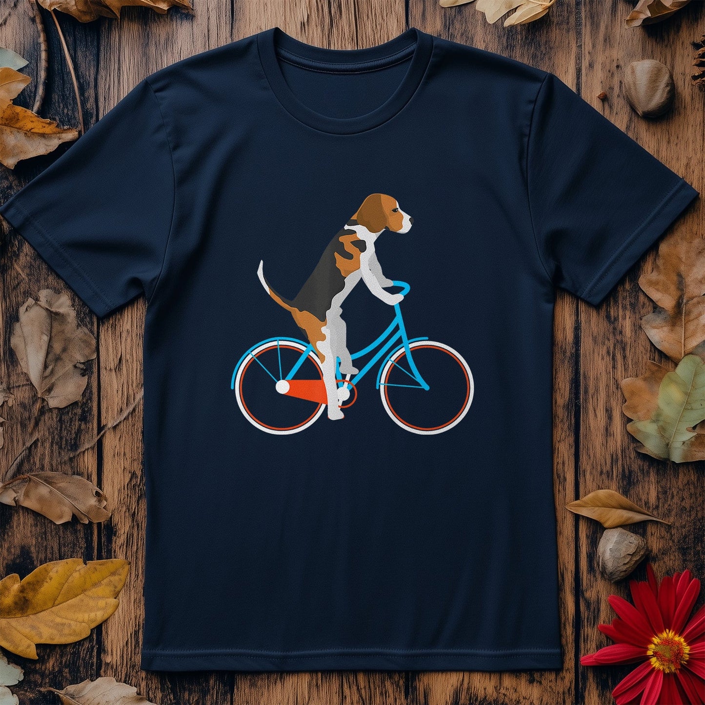Cycling Dogs T-Shirt Pawesome Fun