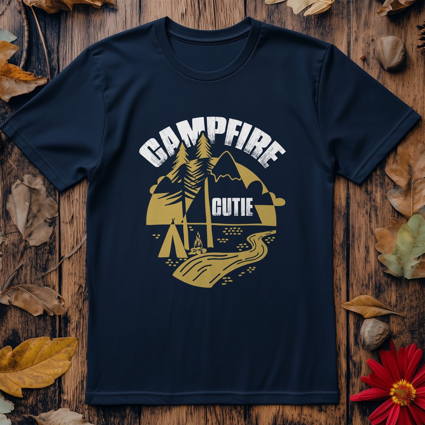 Campfire Cutie T-shirt - Ignite the Style001