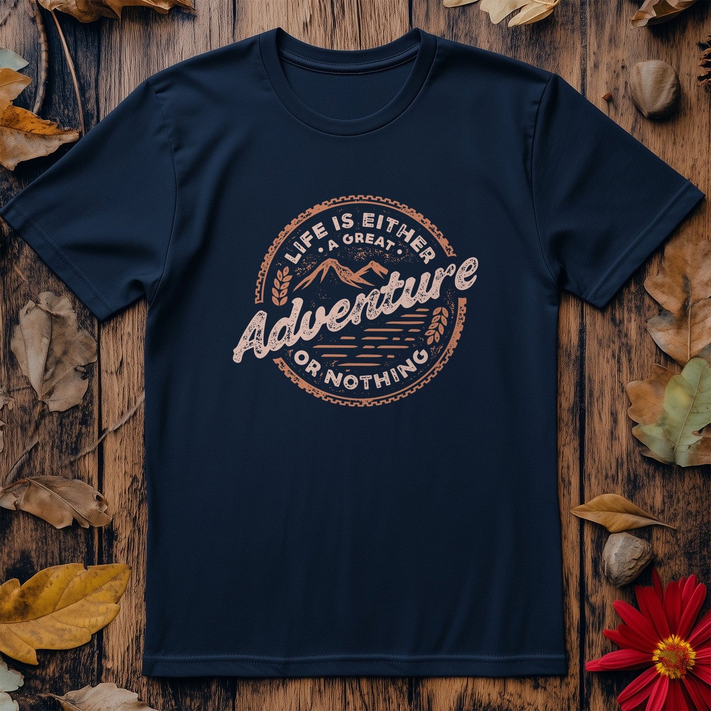 Life Is An Adventure T-shirt - Embrace