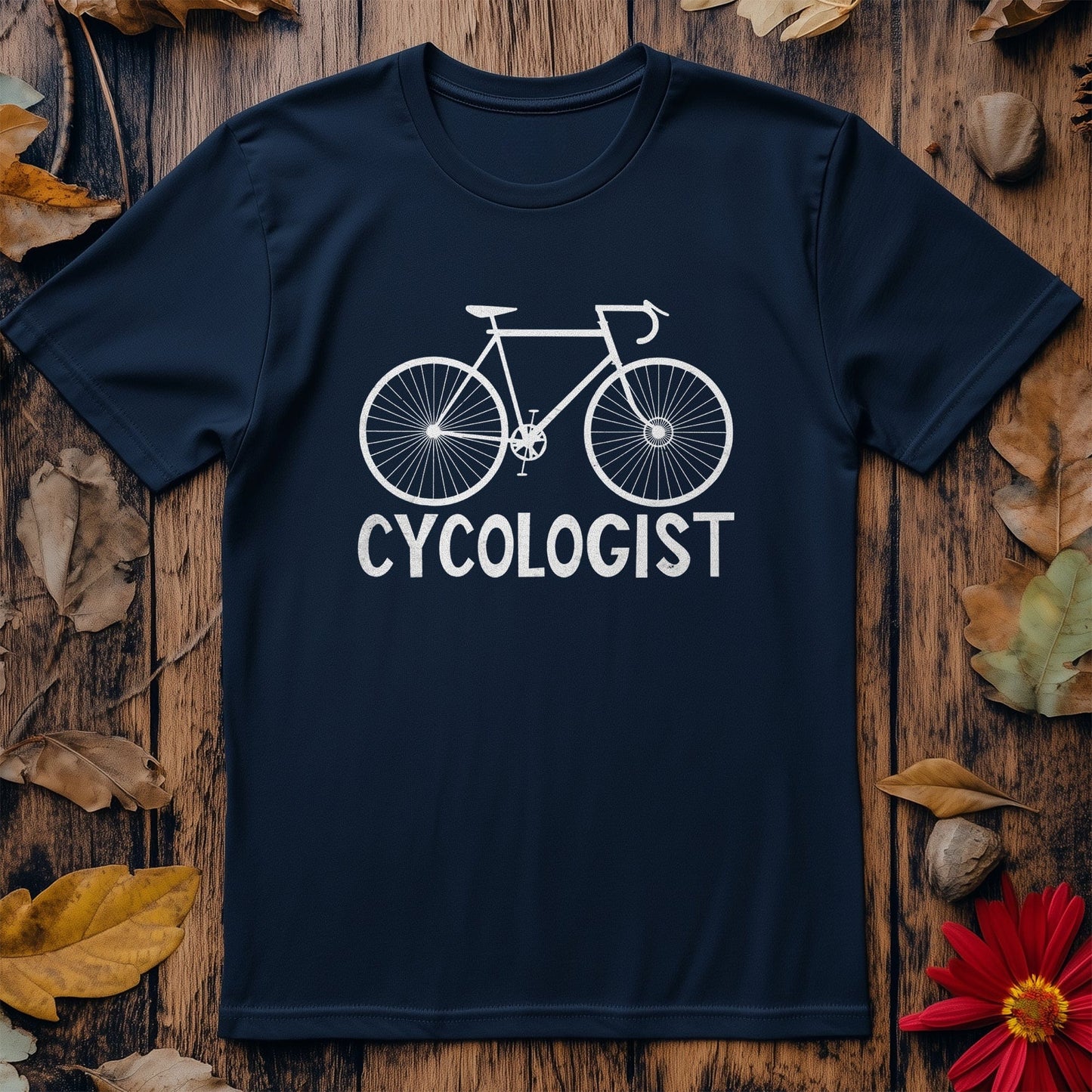 Cycling (234) T-Shirt - Pedal Power