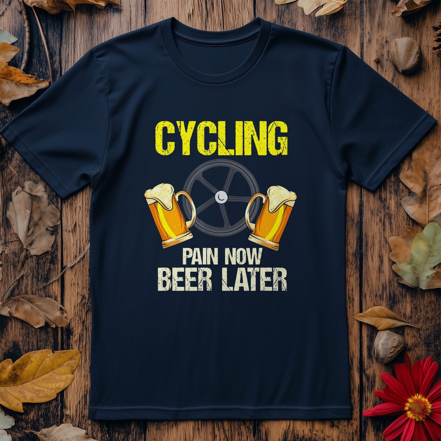 Cycling (288) T-shirt - Pedal