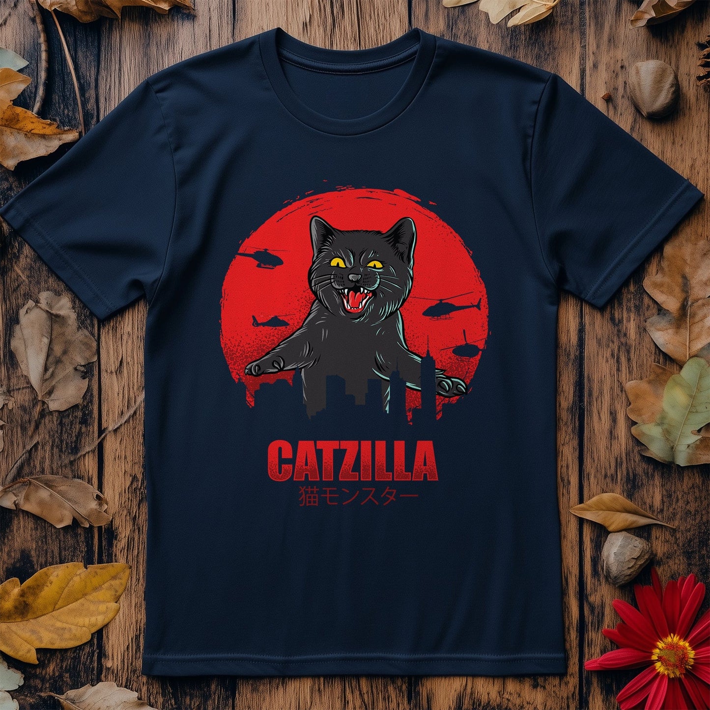 Catzilla T-Shirt - Unleash the Fury