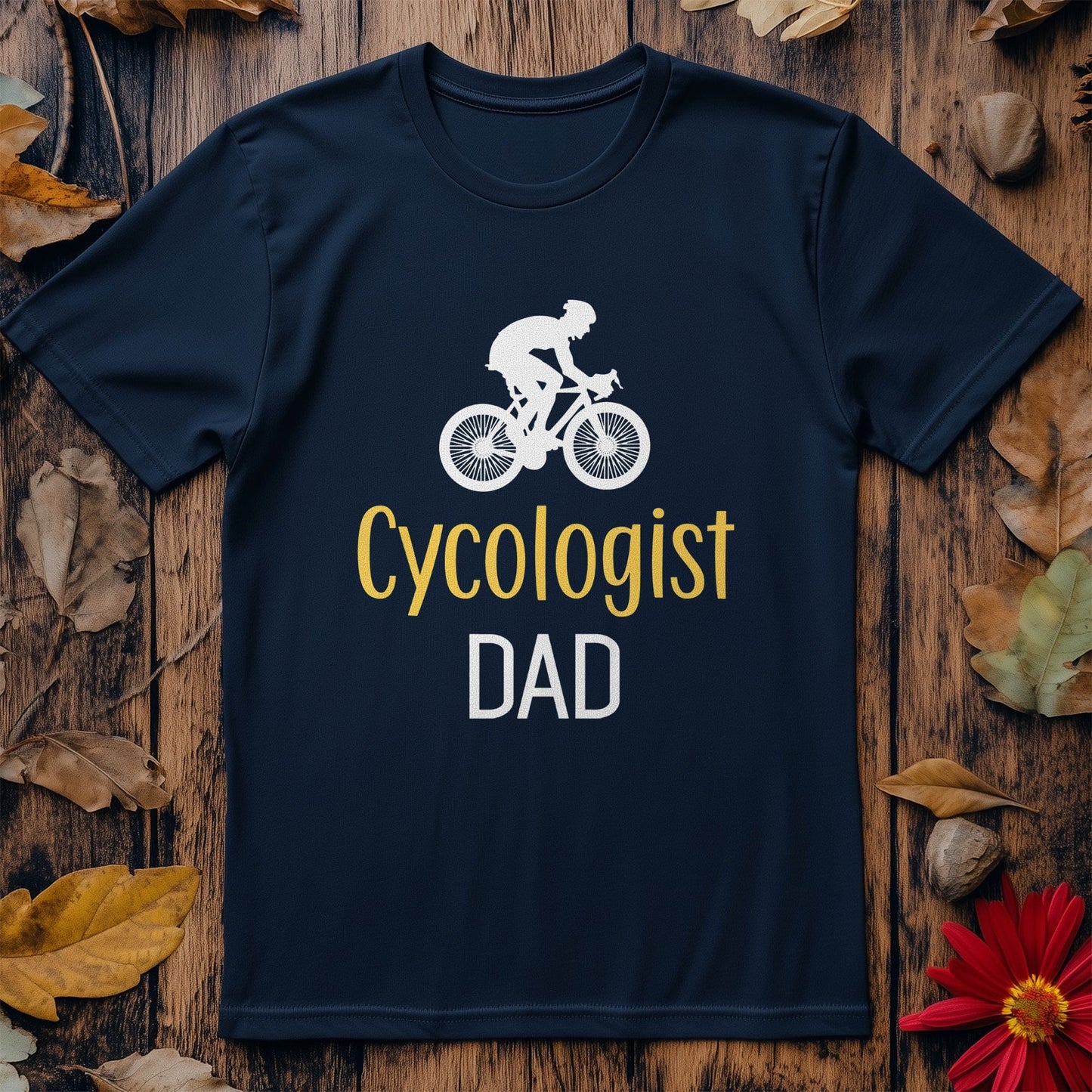 Cycling Dad's Fun T-Shirt Cycling