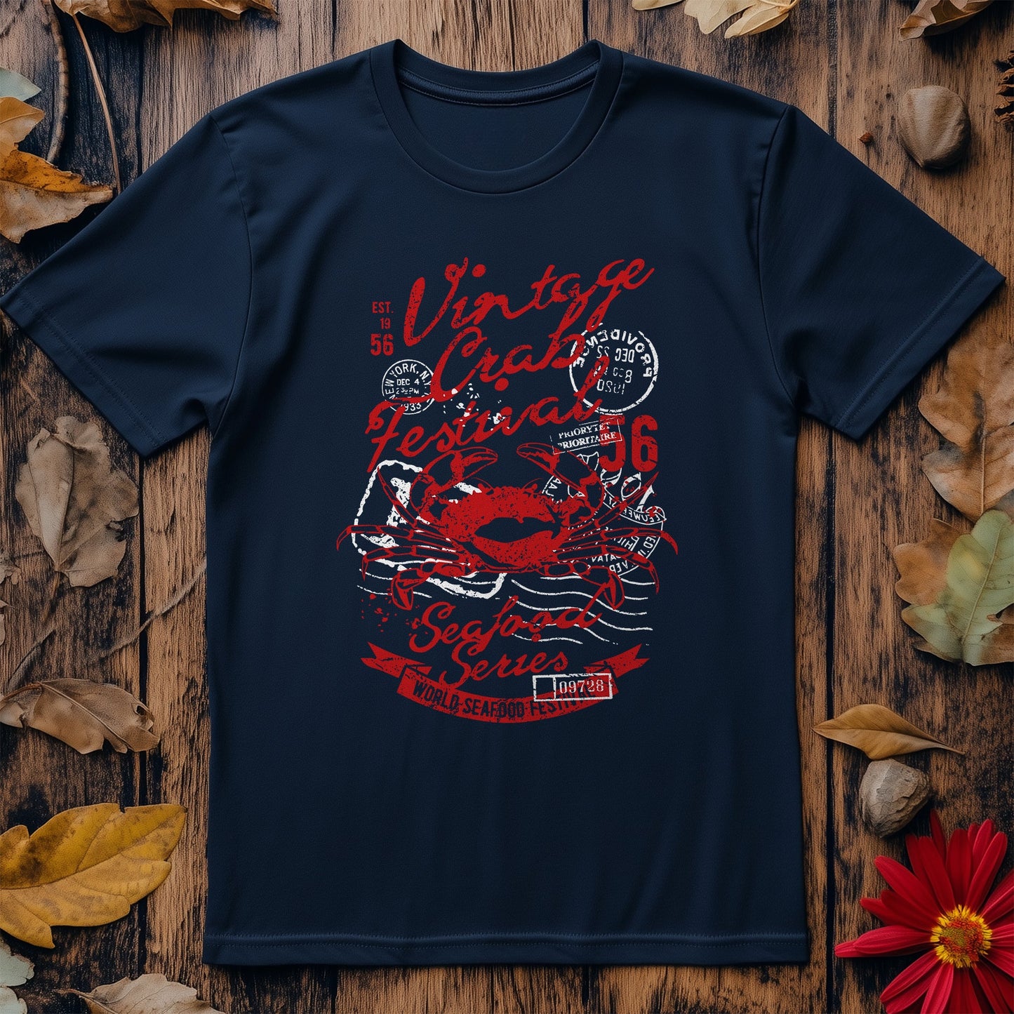 Vintage Crab 56 T-Shirt - Claws for