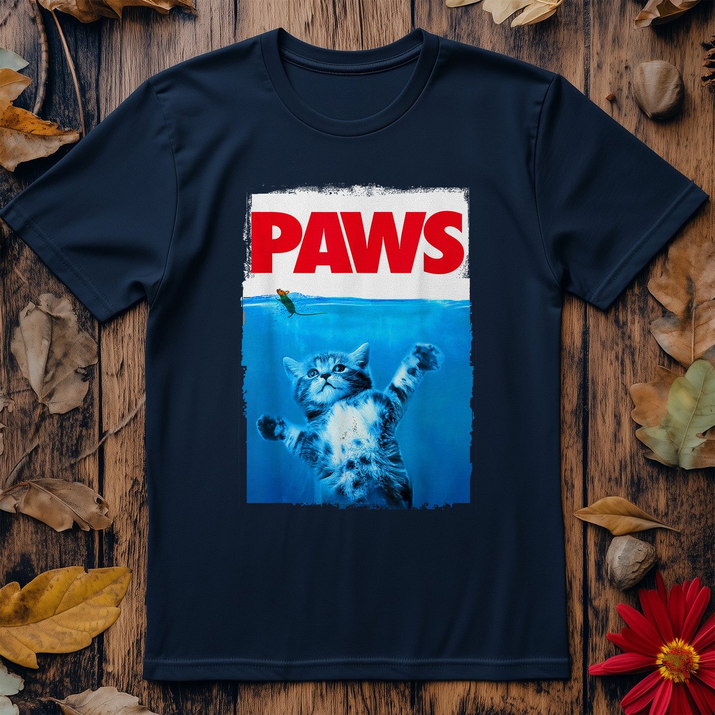 Paws Cat and Mouse T-shirt -