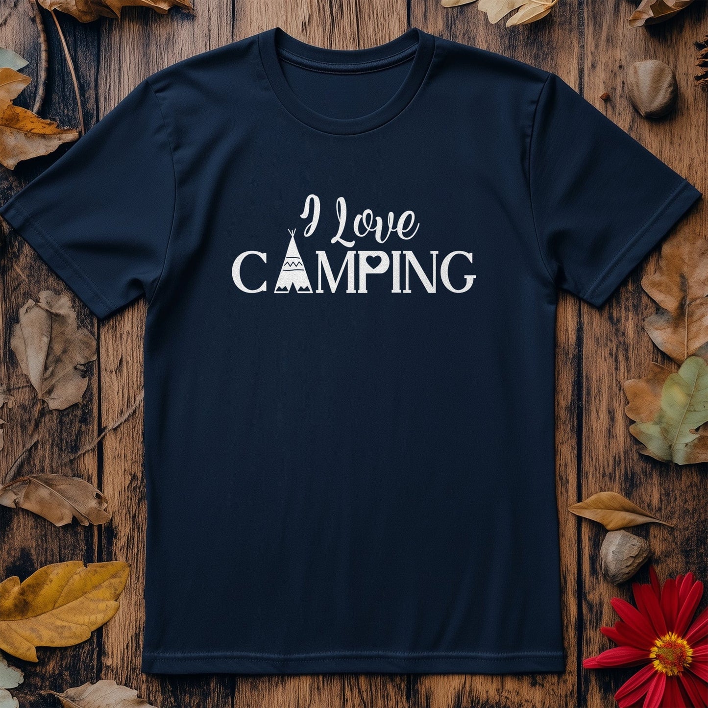 I Love Camping T-Shirt - Funny and