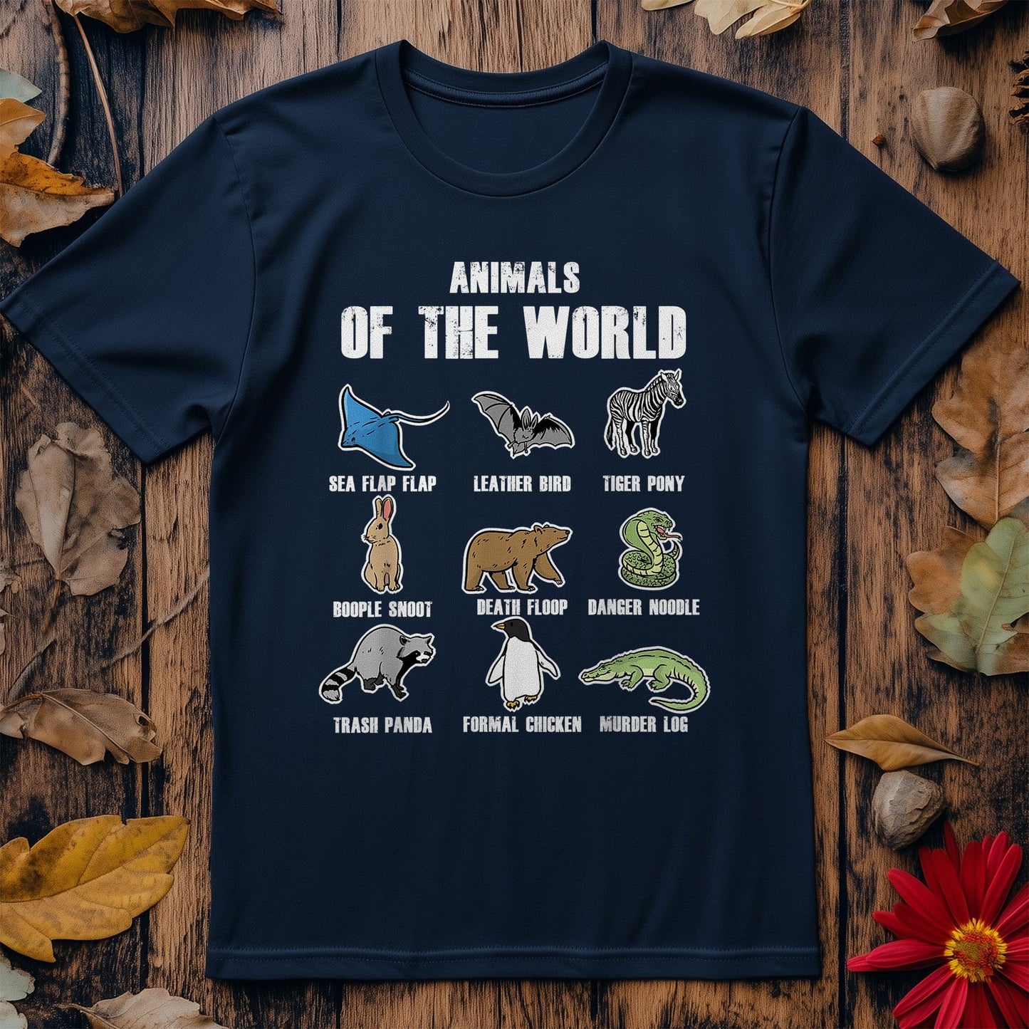 Animals of The World t-shirt