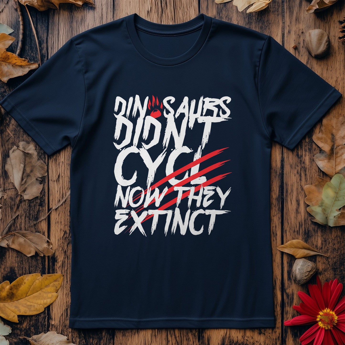 Cycling (249) T-shirt - "Don't