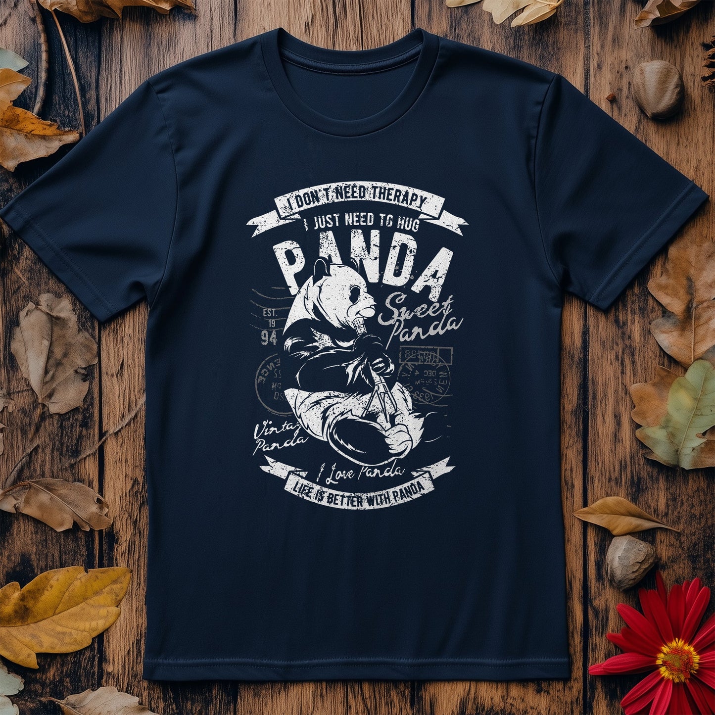 Panda Therapy Hug T-shirt - Cuddle