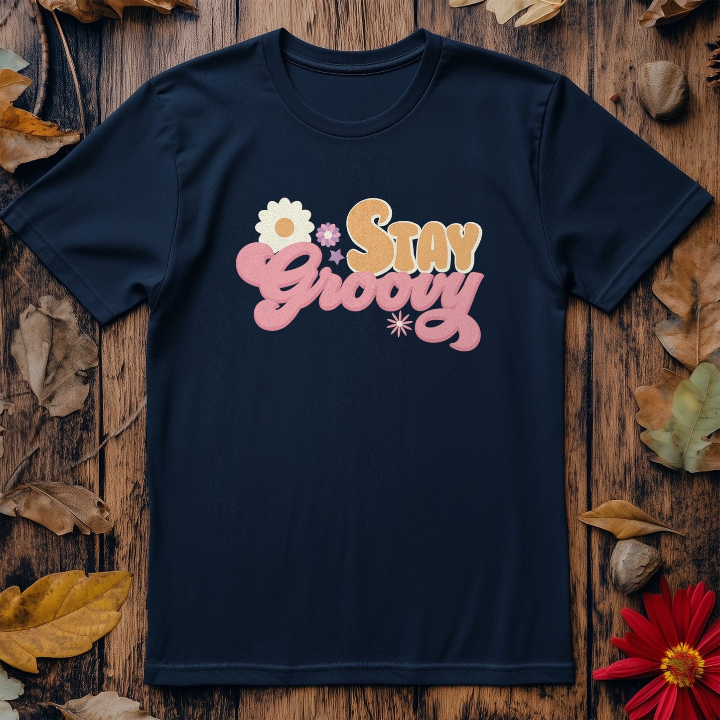 3-01 T-Shirt Stay Groovy