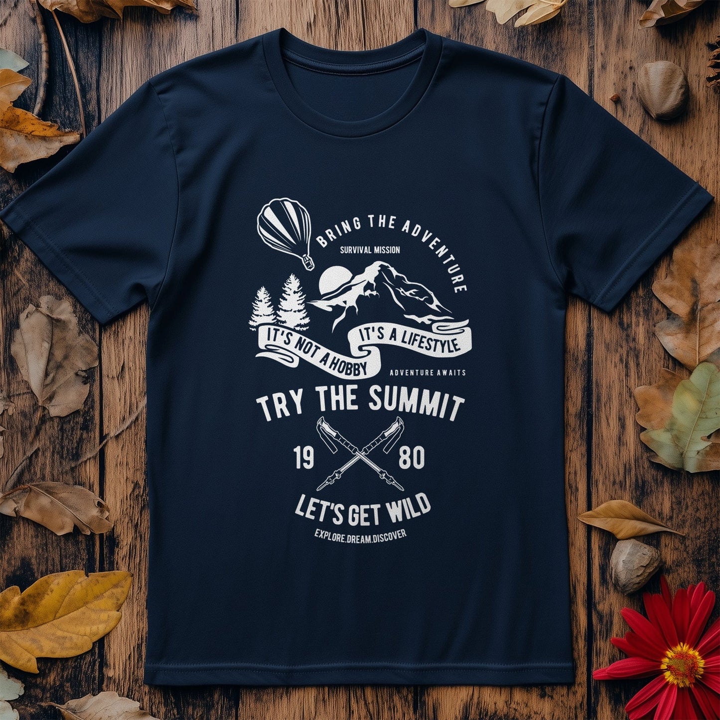 Try The Summit T-Shirt - Wild